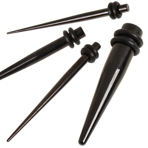 Pair black pvd plated - pair, of