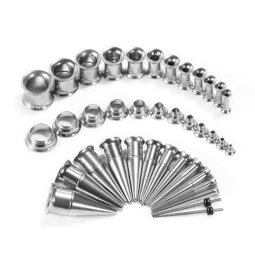 36pcs ear gauge - stretching, kit