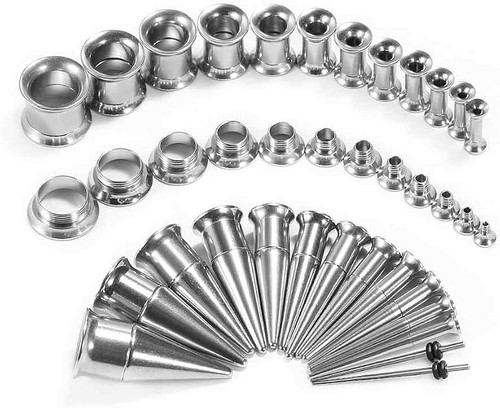 36pcs ear gauge stretching - ear,