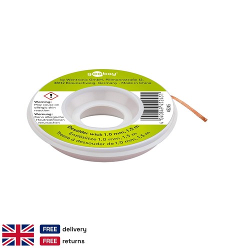 Pure copper 1mm desoldering - copper,