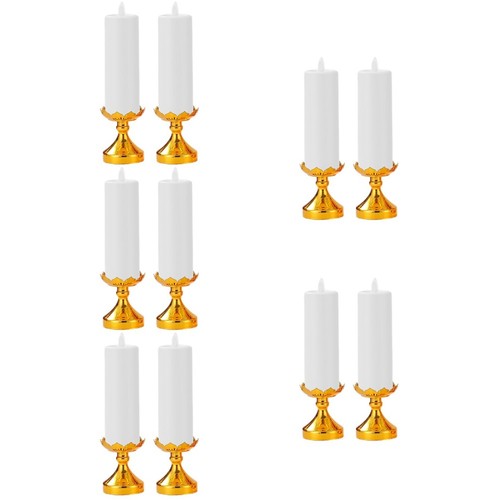 Pairs artificial candles - 5,