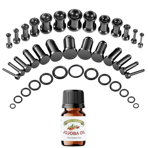 Ear stretching kit 26pcs - ear,