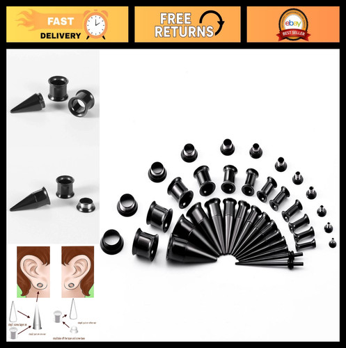 36pcs ear gauge stretching - ear,