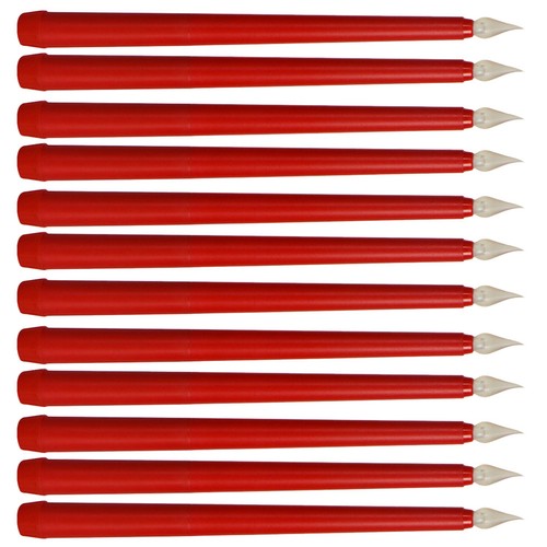 Red led taper - red, candles