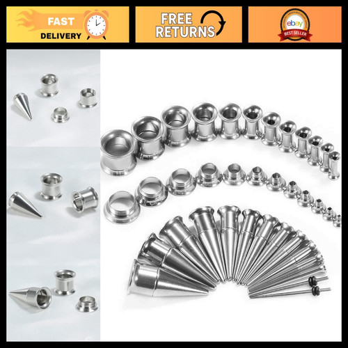 36pcs ear gauge - 36pcs,
